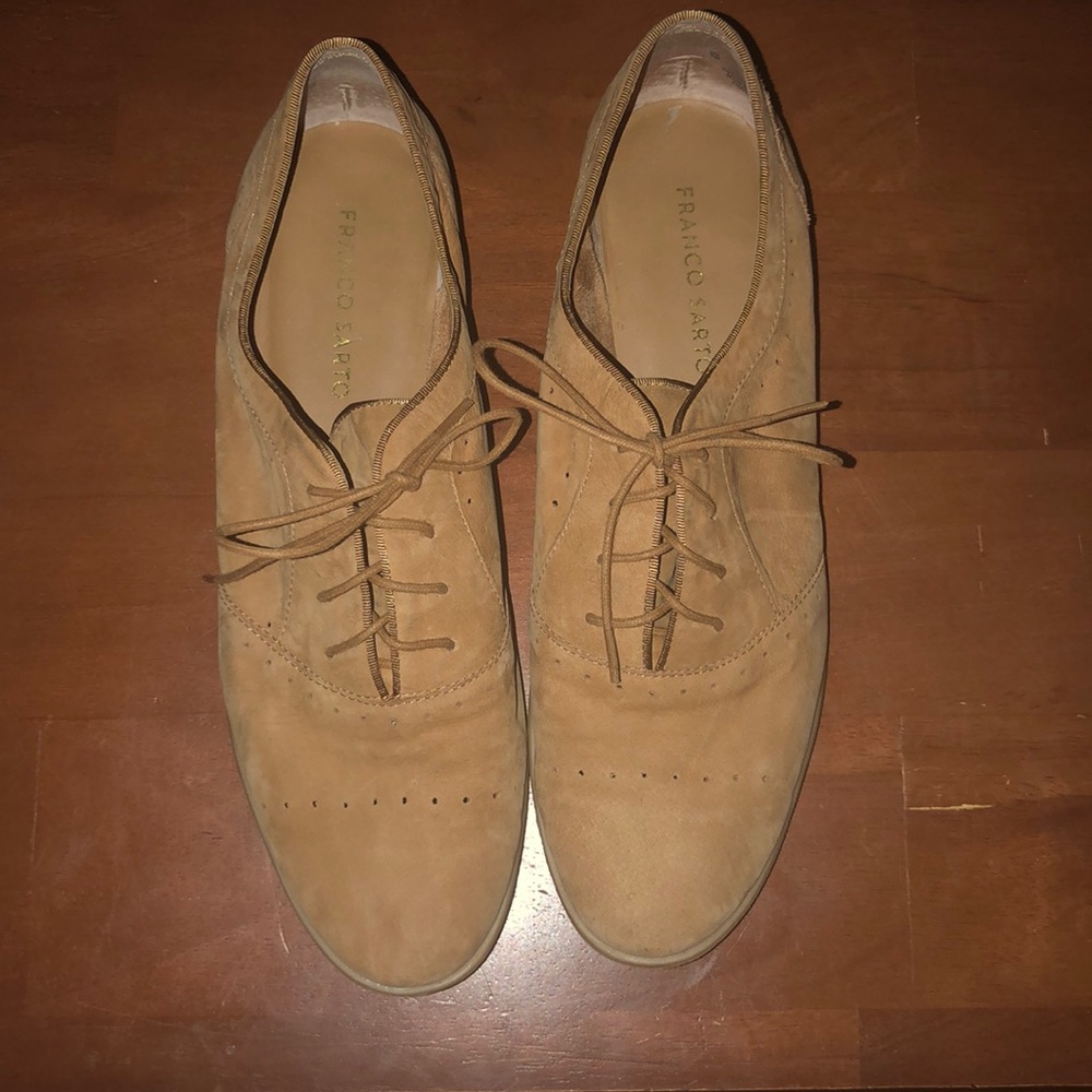 Suede casual lace-up